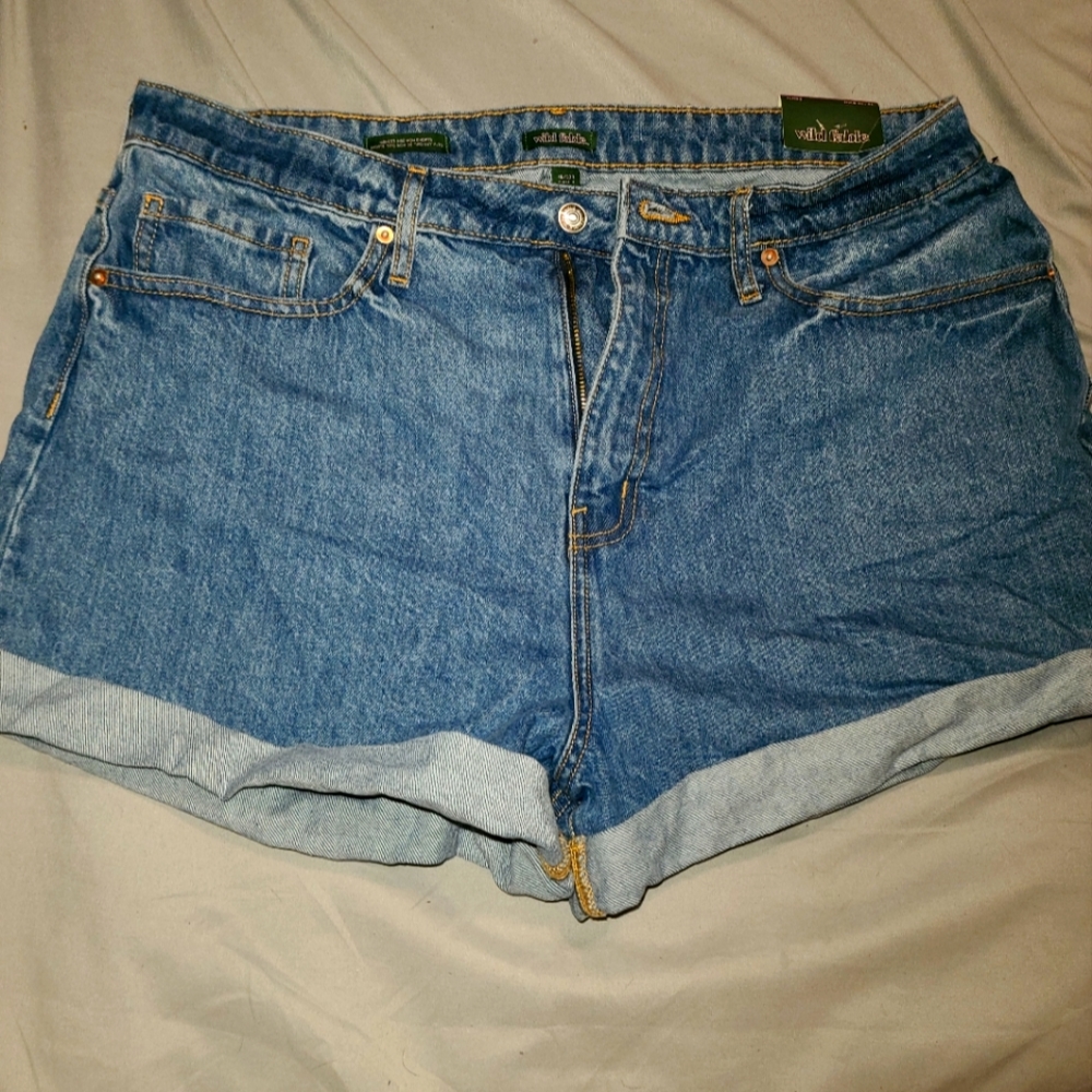 High Waisted Jean Shorts
